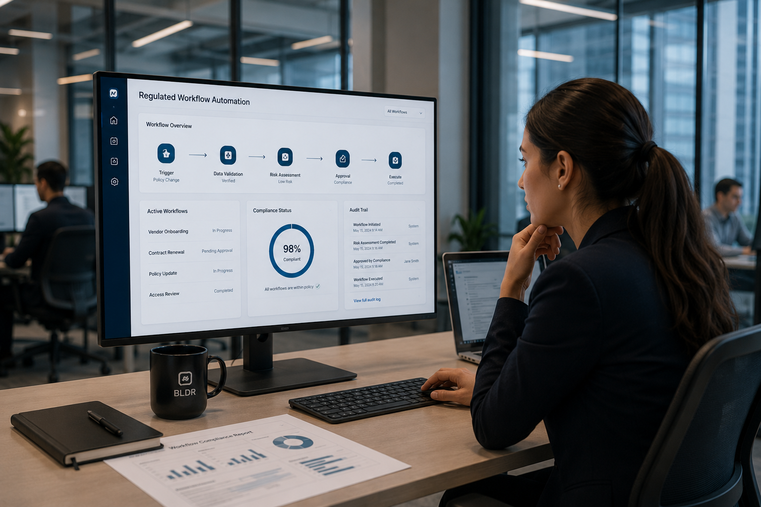 Operations leaders overseeing a regulated workflow with audit-ready controls